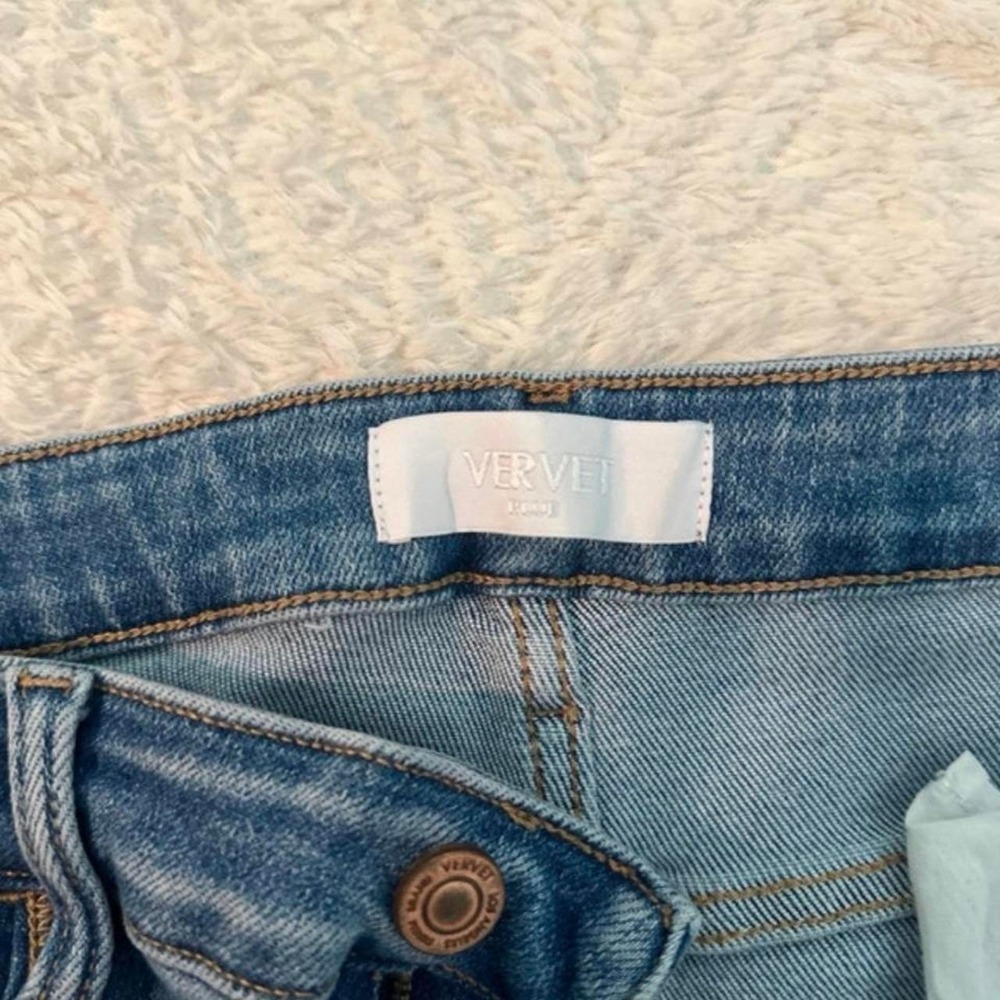 Vervet Blue washed jeans, women's size 30 - Picture 3 of 4